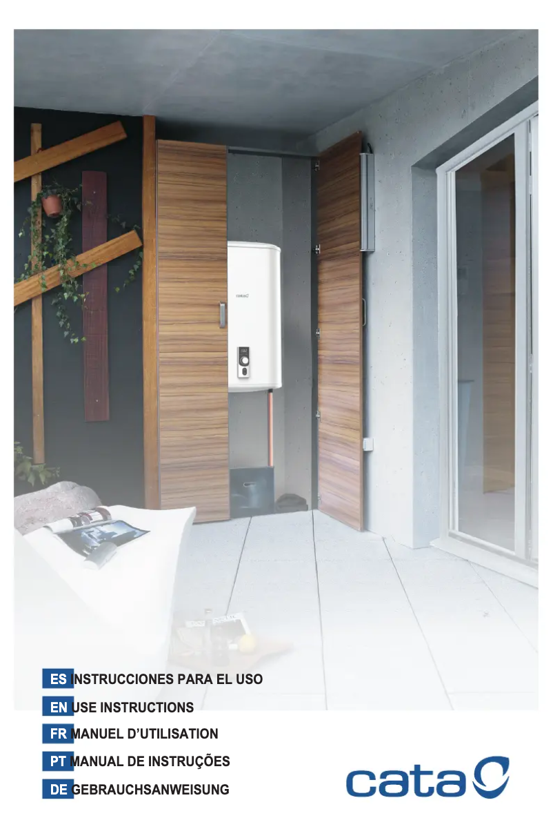 Page 1 de la notice Manuel utilisateur CATA CTRS-100-REV SLIM