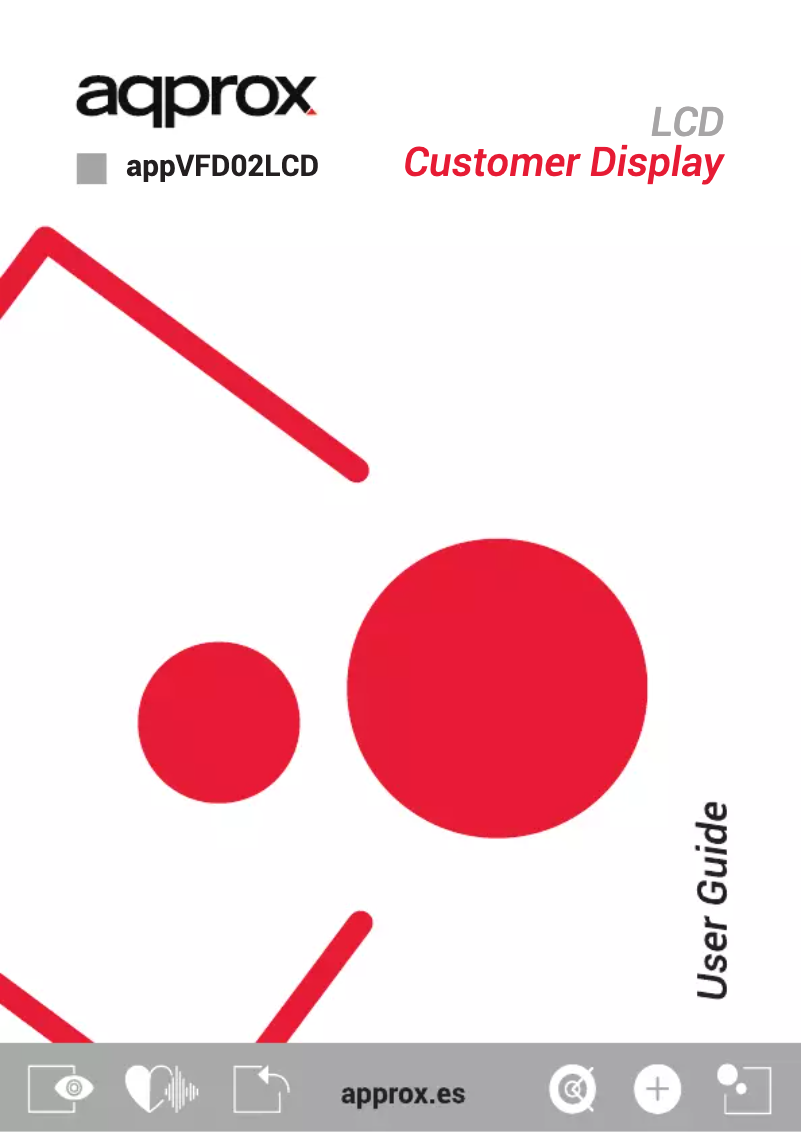 Image de la première page du manuel de l'appareil APPVFD02LCD