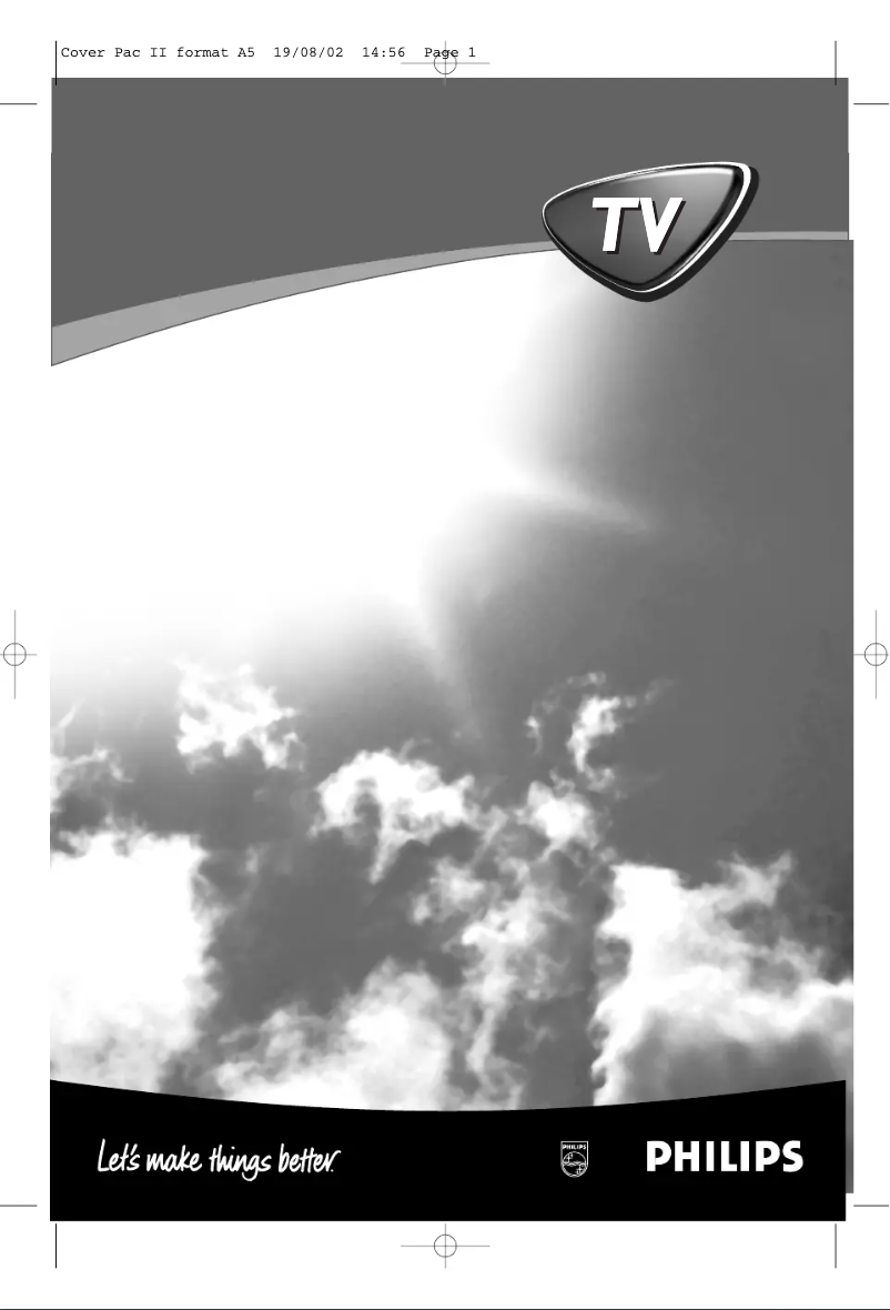 Page n°1 - Manuel utilisateur Philips 28HW6505