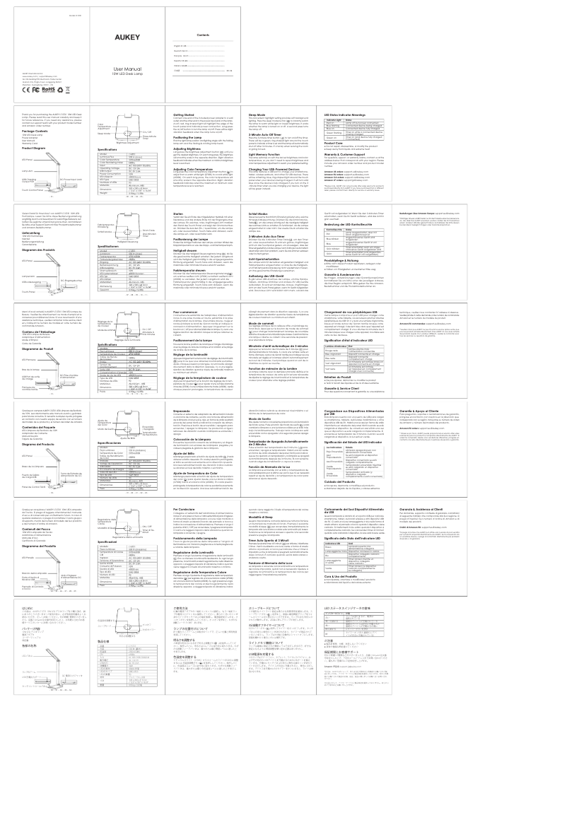 Image de la première page du manuel de l'appareil LT-ST31