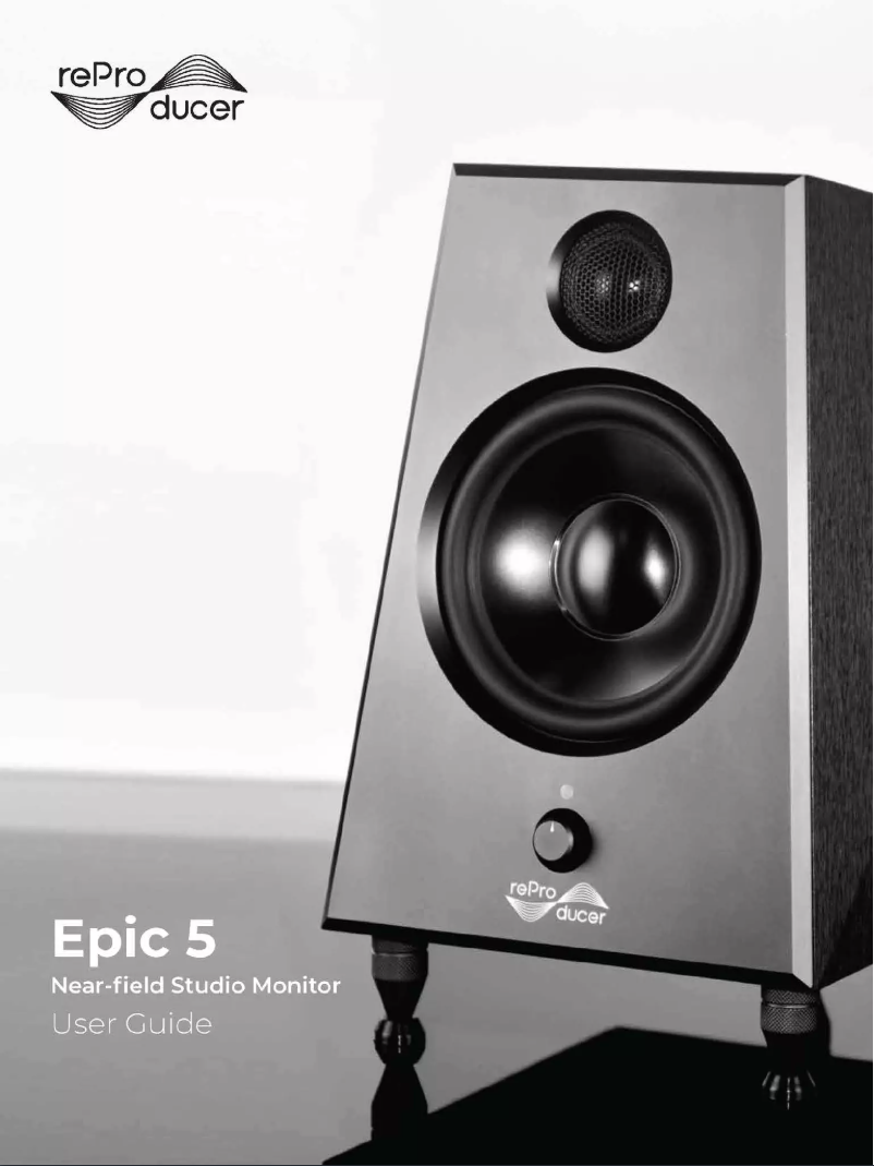 Page n°1 - Manuel utilisateur reProducer Epic 5