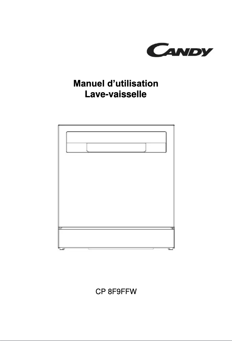 Page 1 de la notice Manuel utilisateur Candy CP 8F9FFW