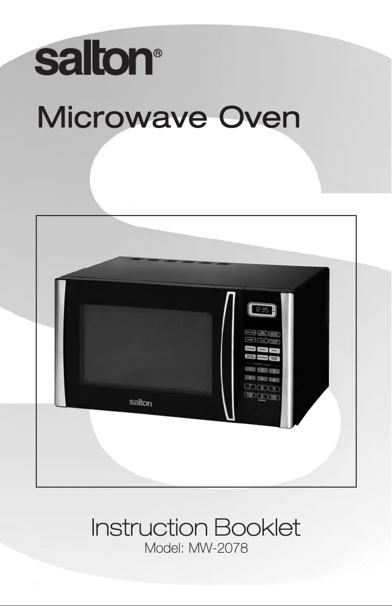 Imagen de la primera página del manual del dispositivo MW-2078