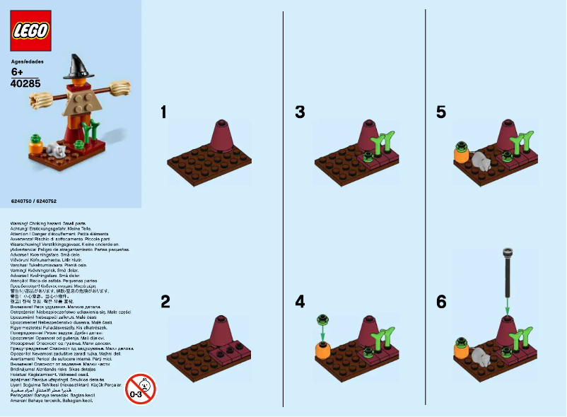 Page n°1 - Manuel utilisateur Lego Scarecrow 40285