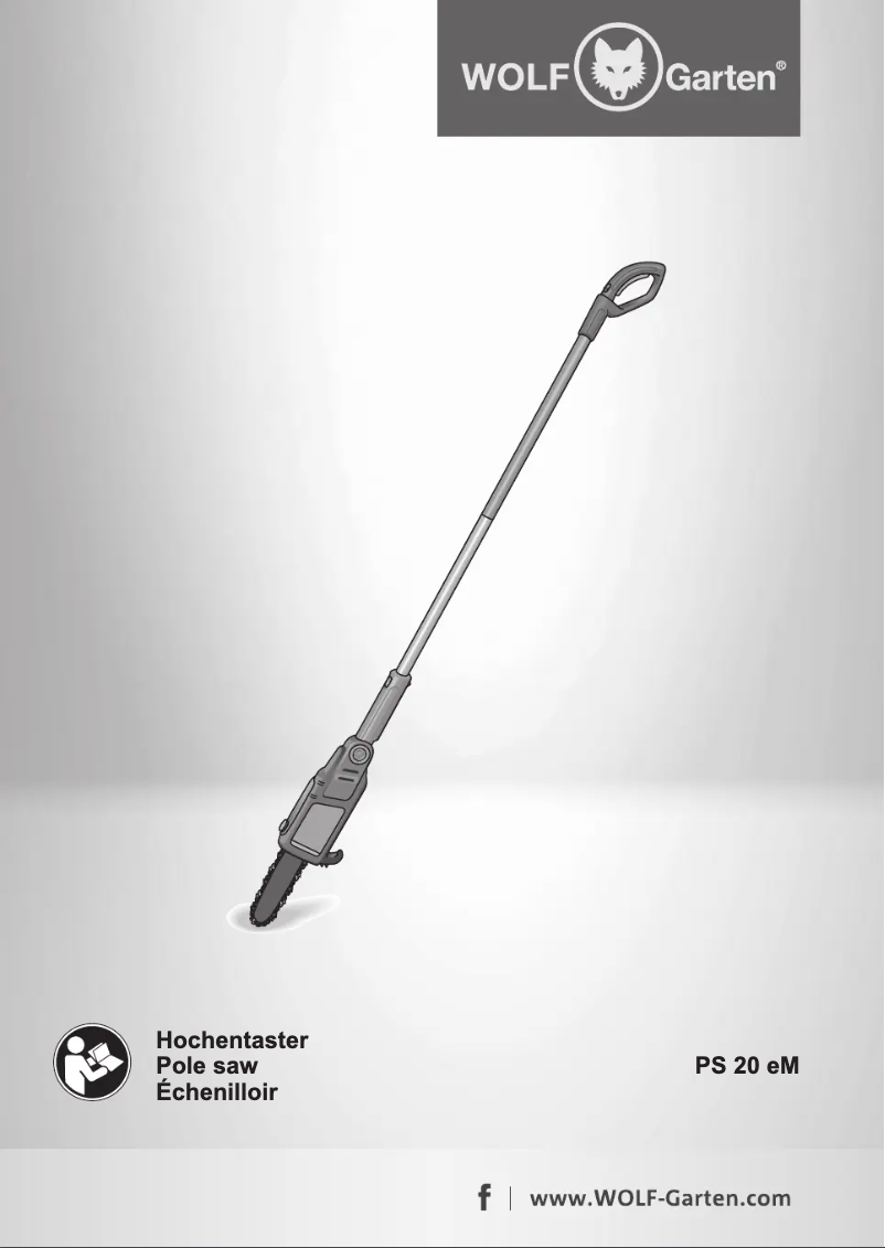 Image de la première page du manuel de l'appareil PS 20 eM