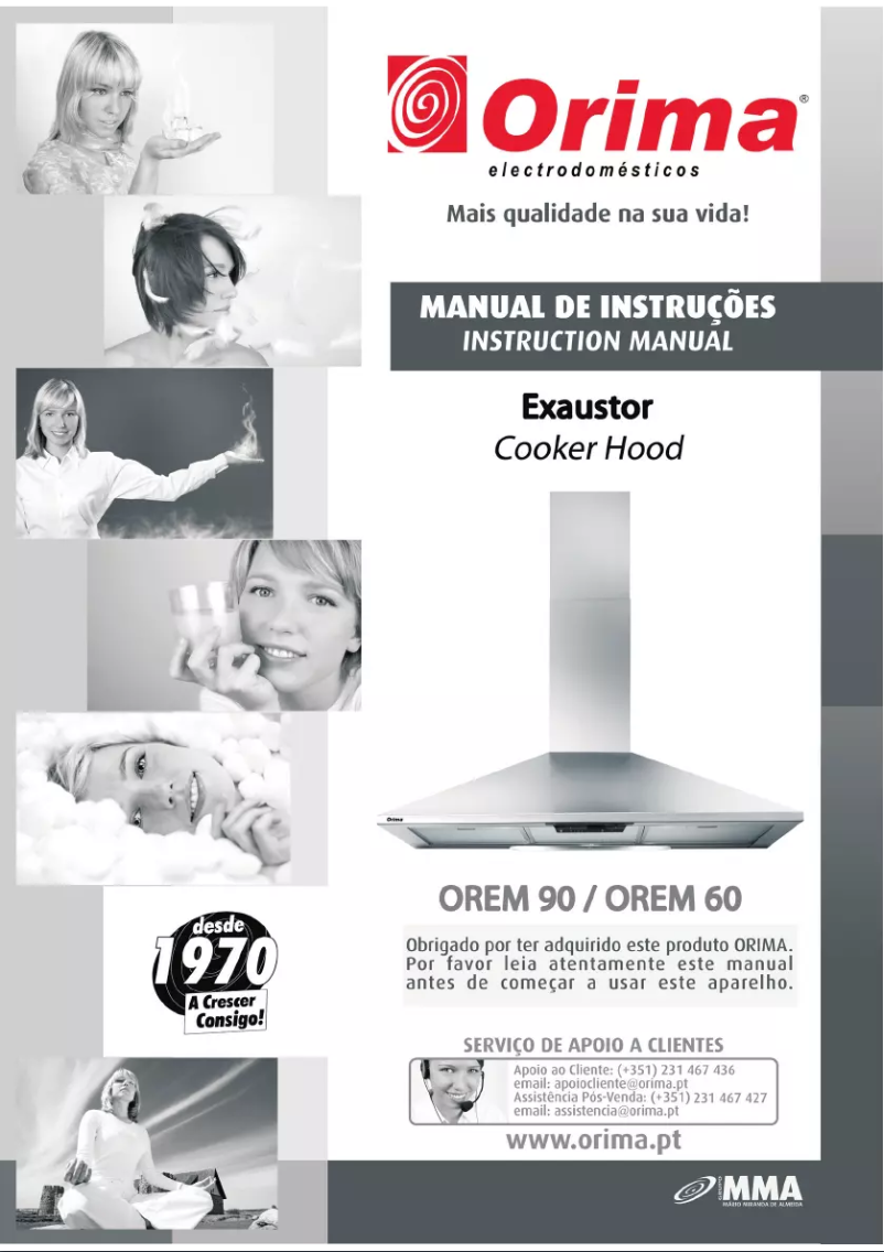 Page n°1 - Manuel utilisateur Orima OREM 60