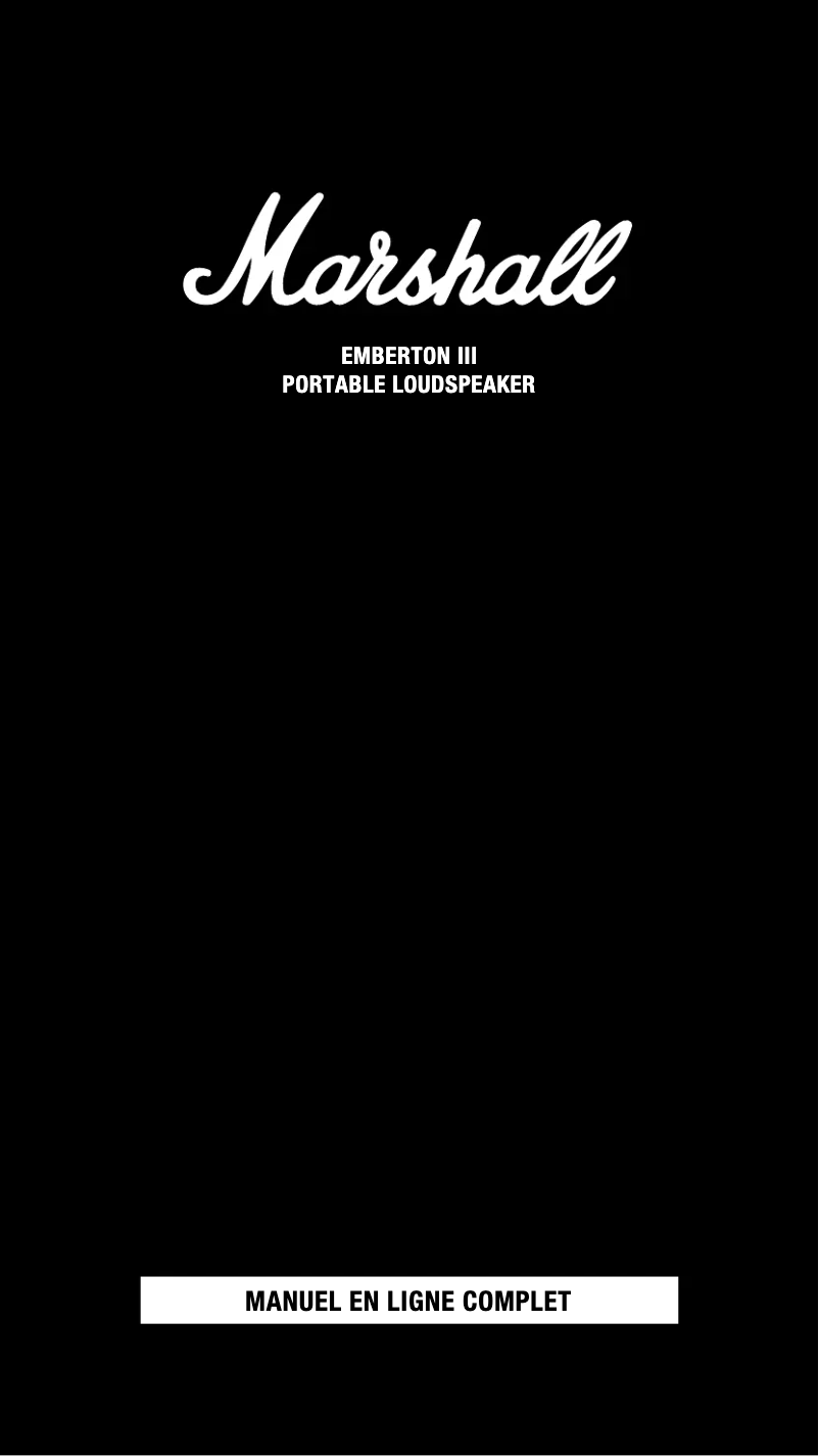 Imagen de la primera página del manual del dispositivo Emberton III