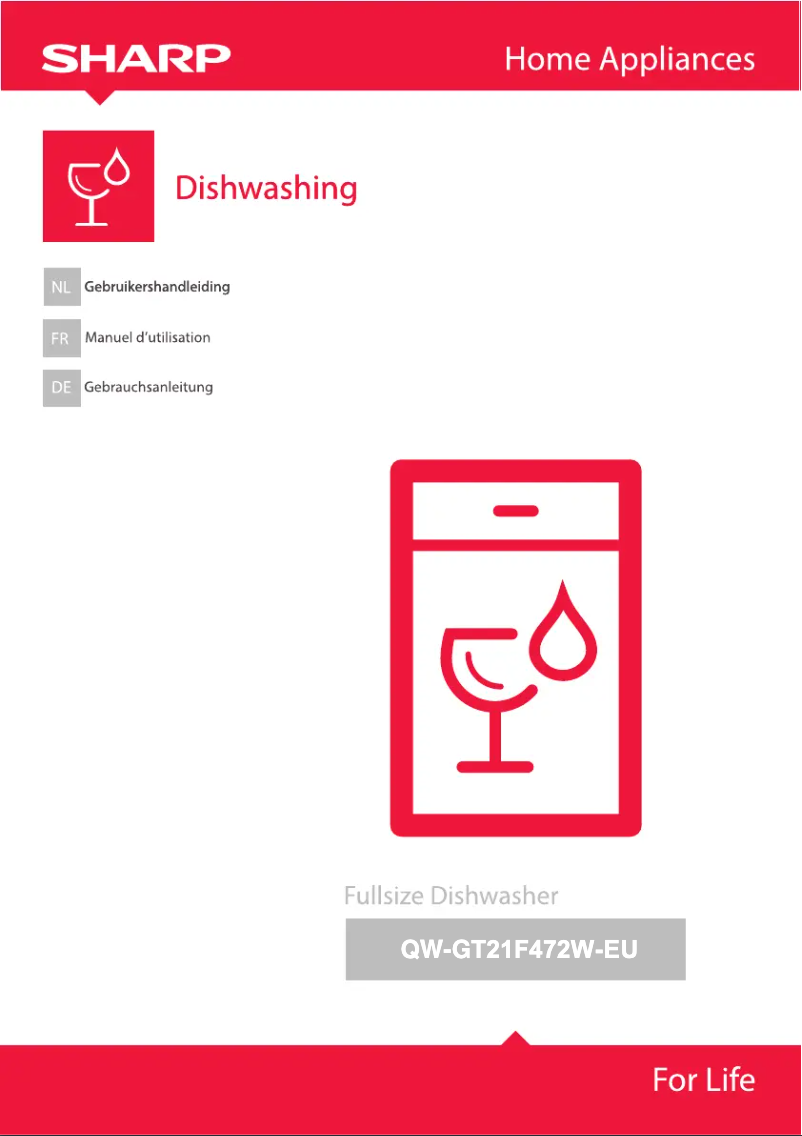 Page n°1 - Manuel utilisateur Sharp QW-GT21F472W