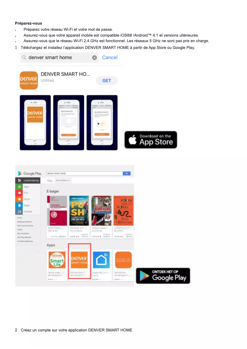 Page n°1 - Manuel utilisateur Denver SHC-150