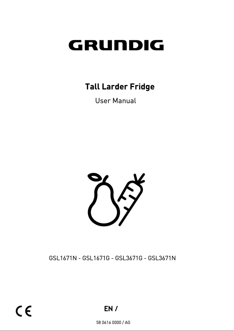 Image de la première page du manuel de l'appareil GSL3671N