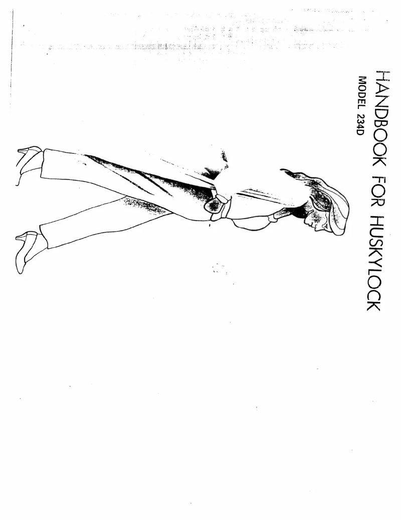 Página 1 del manual Manual de usuario Husqvarna Huskylock 234D