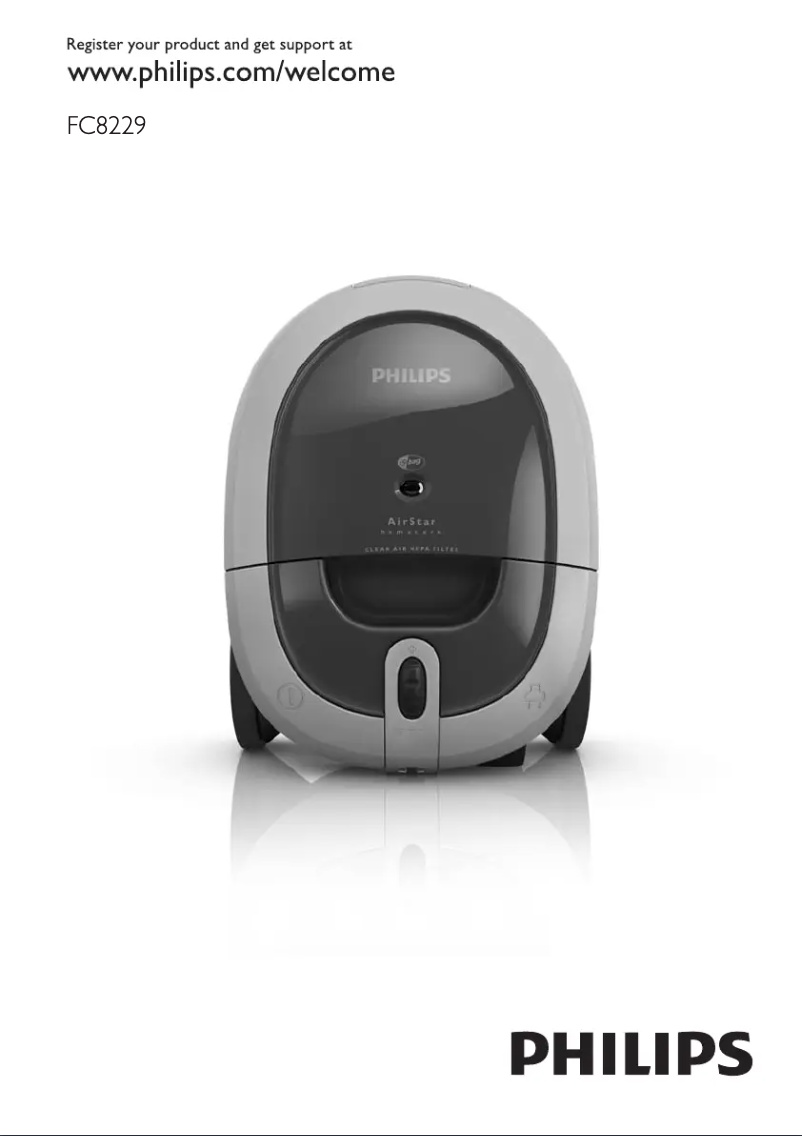 Page n°1 - Manuel utilisateur Philips AirStar FC8229