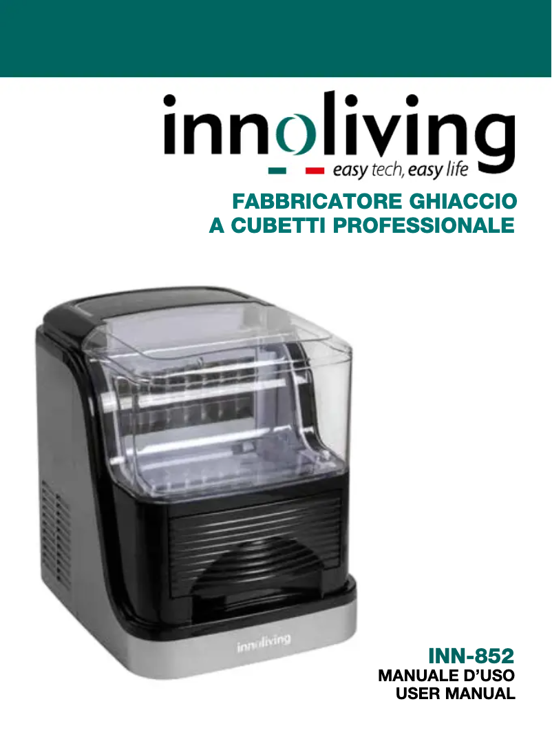 Page n°1 - Manuel utilisateur Innoliving INN-852