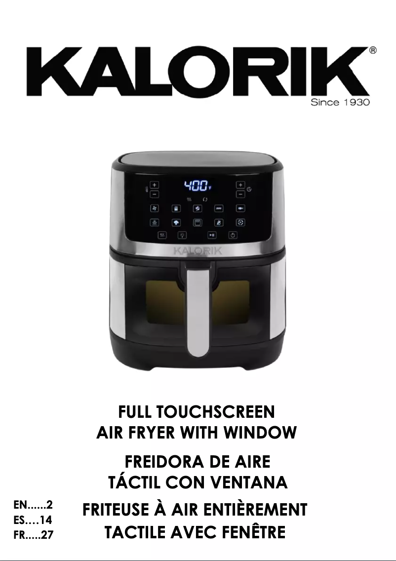 Image de la première page du manuel de l'appareil FT 52328 SS