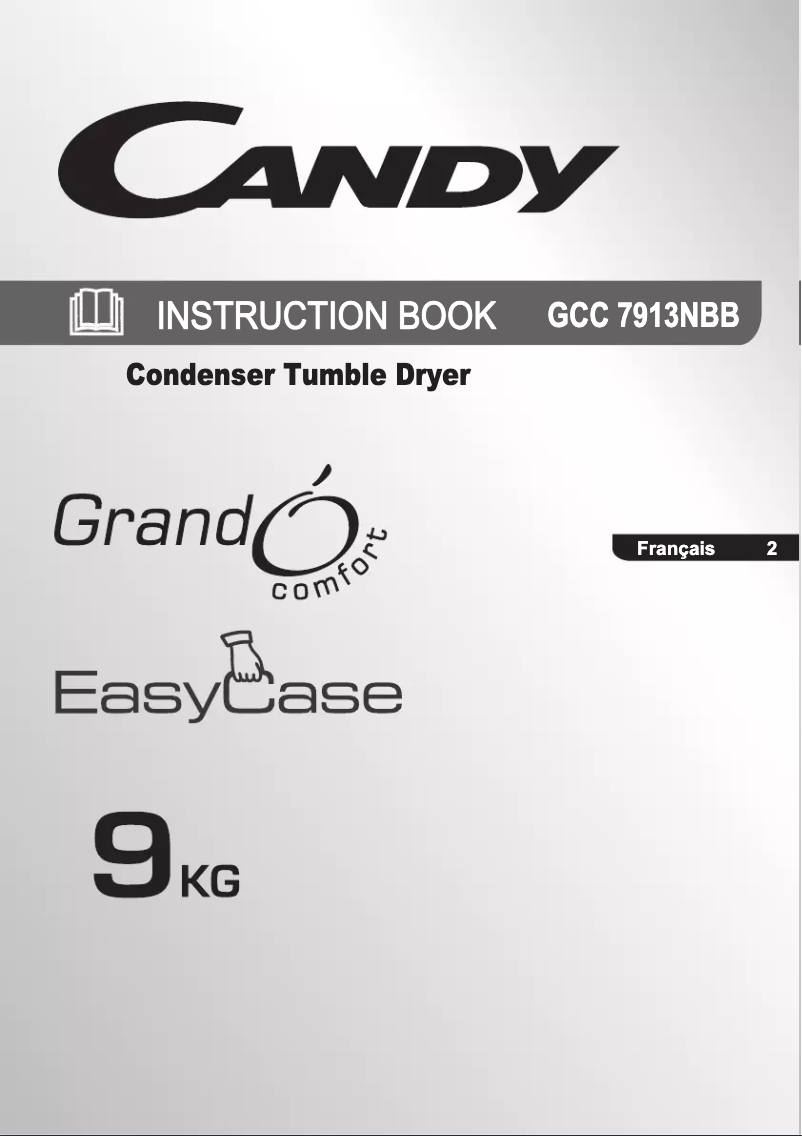 Page 1 de la notice Manuel utilisateur Candy GCC 7913NBB-47