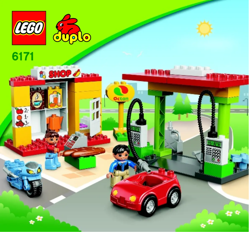 Page n°1 - Manuel utilisateur Lego Duplo 6171