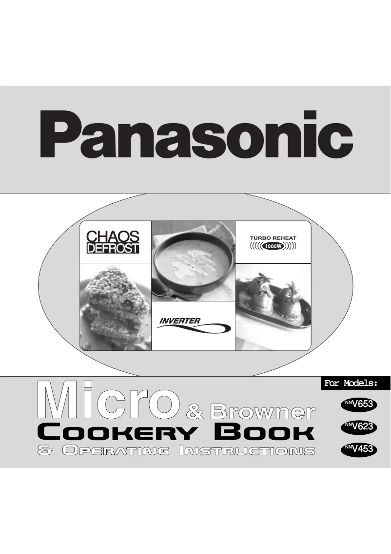 Page 1 de la notice Manuel utilisateur Panasonic NN-V453