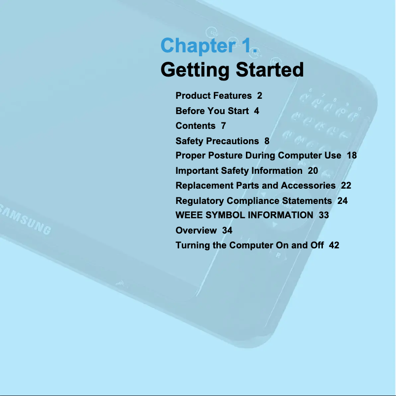 Image de la première page du manuel de l'appareil NP-Q1 Ultra