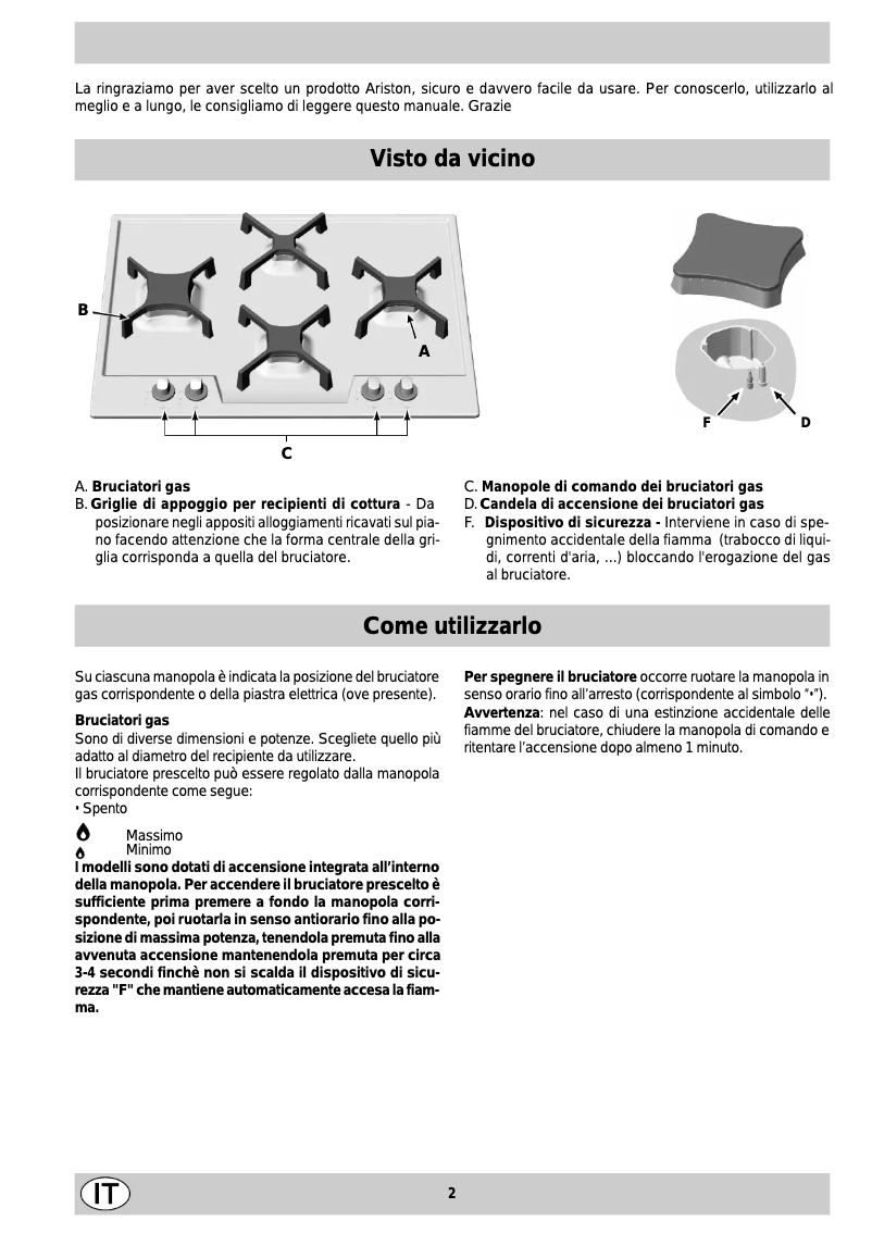 Image de la première page du manuel de l'appareil PO 740 ES IX