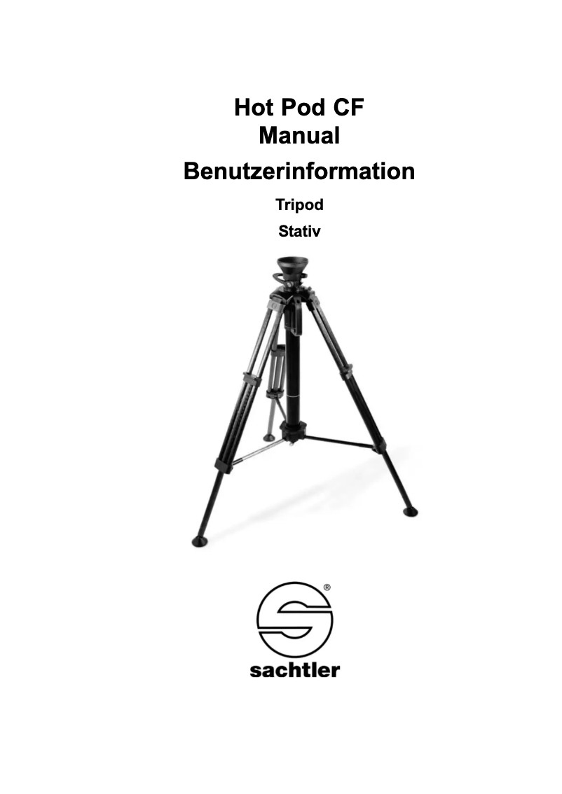 Image de la première page du manuel de l'appareil Hot Pod CF 10