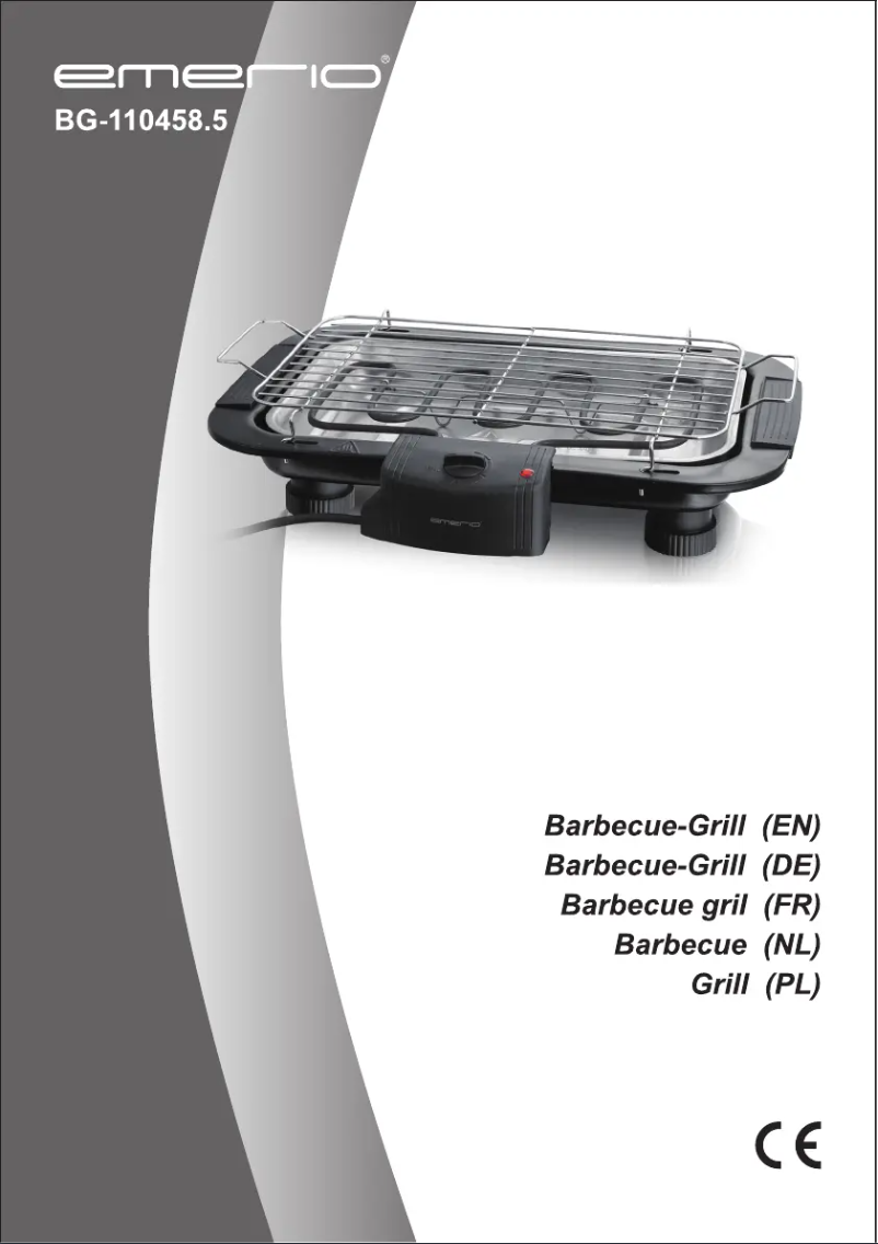 Page 1 de la notice Manuel utilisateur Emerio BG-110458.5
