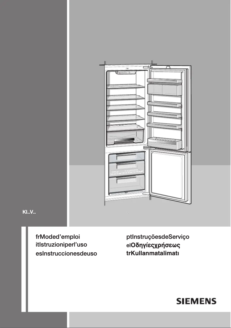 Image de la première page du manuel de l'appareil KI34VA20IE