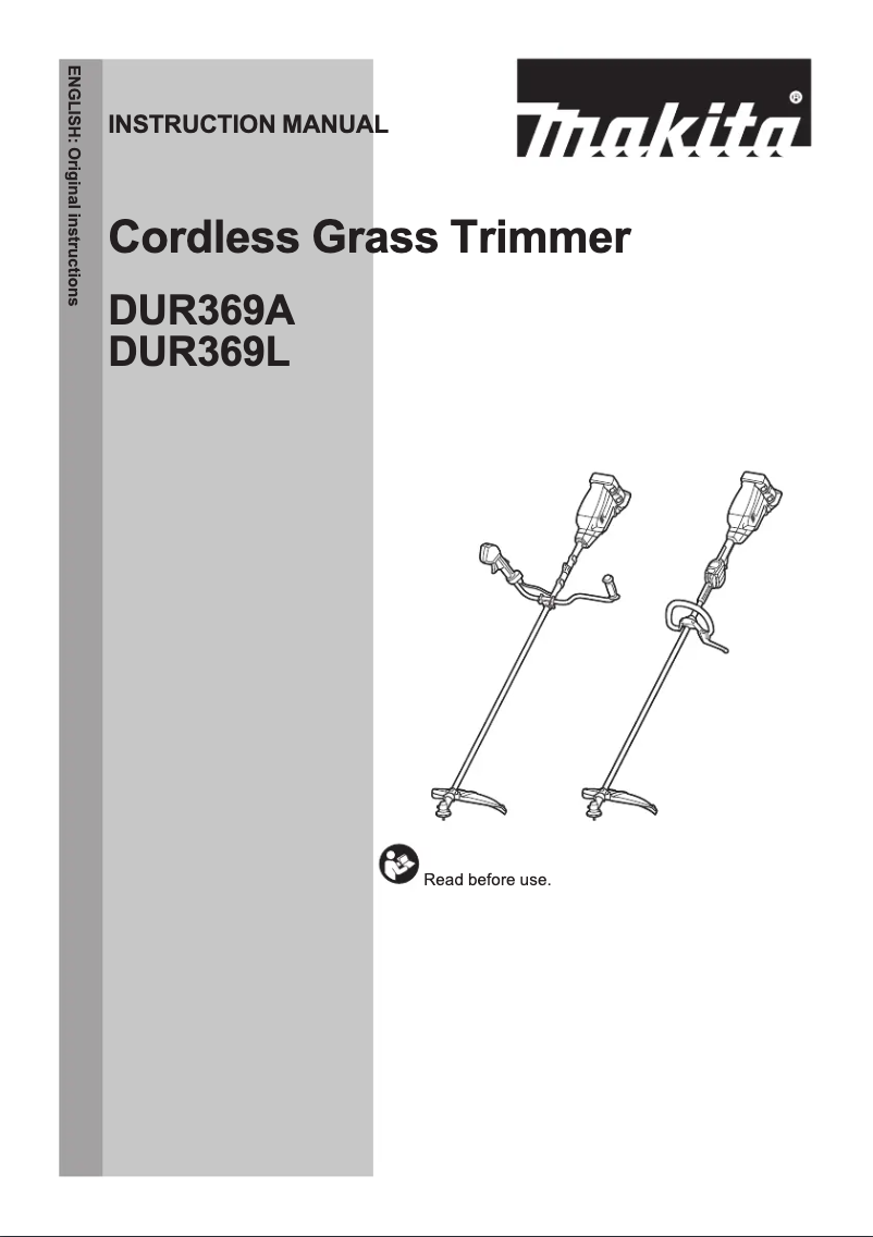 Page n°1 - Manuel utilisateur Makita DUR369APG2