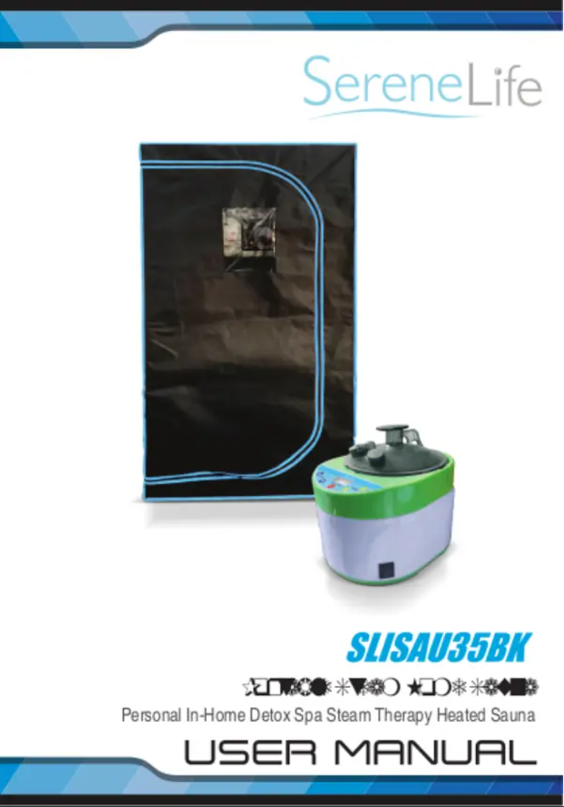 Page 1 de la notice Manuel utilisateur SereneLife SLISAU35BK