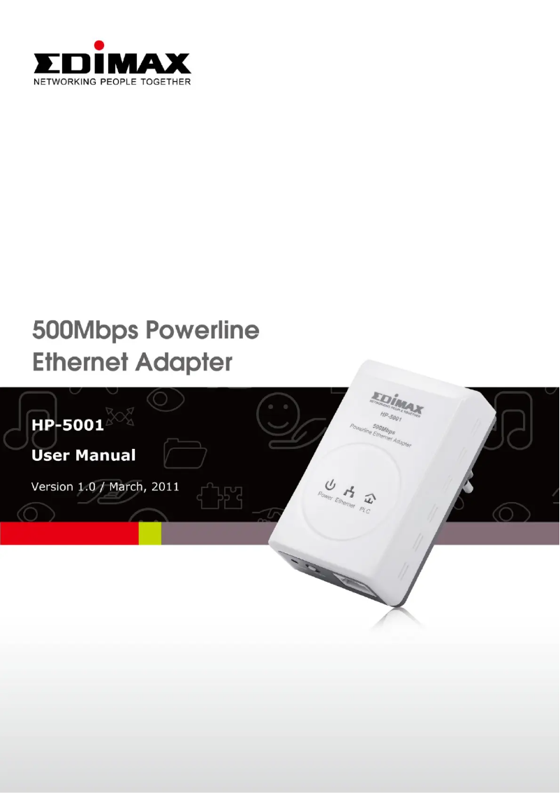 Página 1 del manual Manual de usuario Edimax HP-5001K