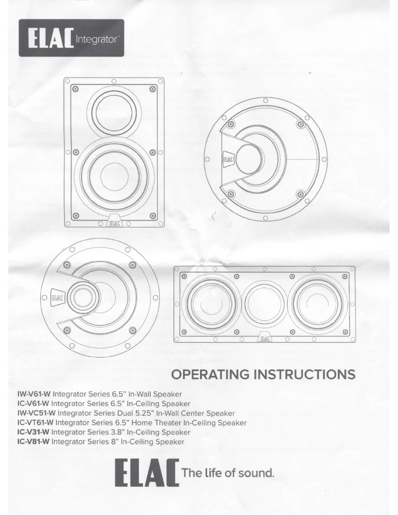 Image de la première page du manuel de l'appareil IW-VC51-W