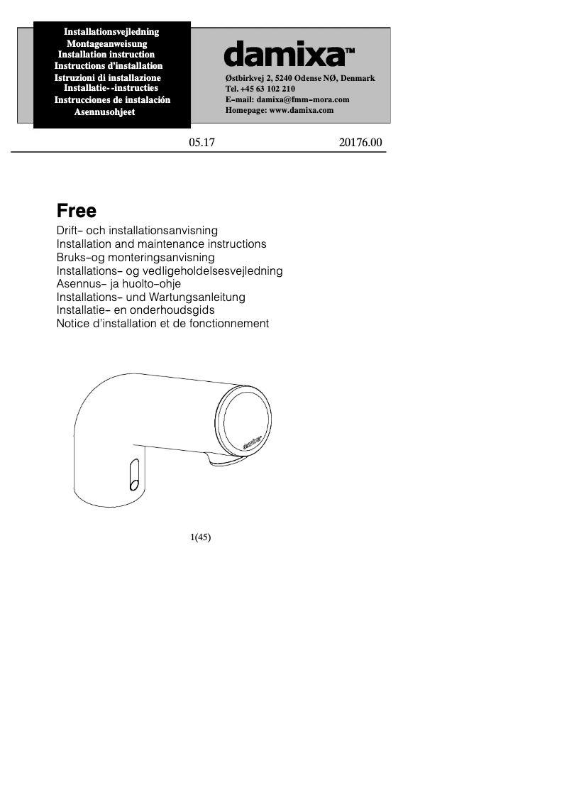 Image de la première page du manuel de l'appareil 2802000