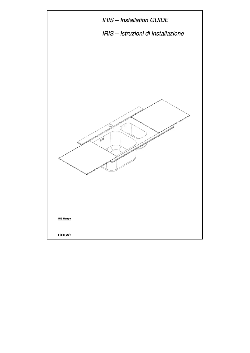 Image de la première page du manuel de l'appareil LI92SG