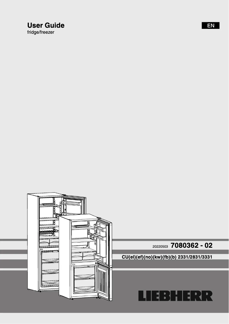 Image de la première page du manuel de l'appareil CUel 2331-22