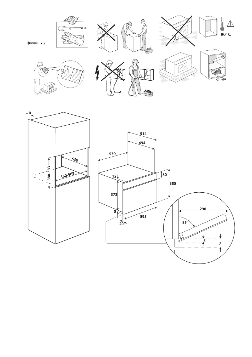 Página 1 del manual Instrucciones de seguridad Whirlpool W7 MD460