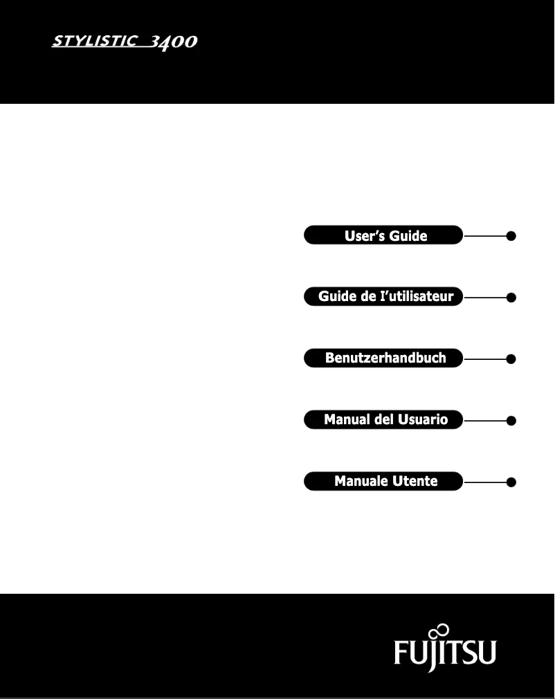 Image de la première page du manuel de l'appareil Stylistic 3400