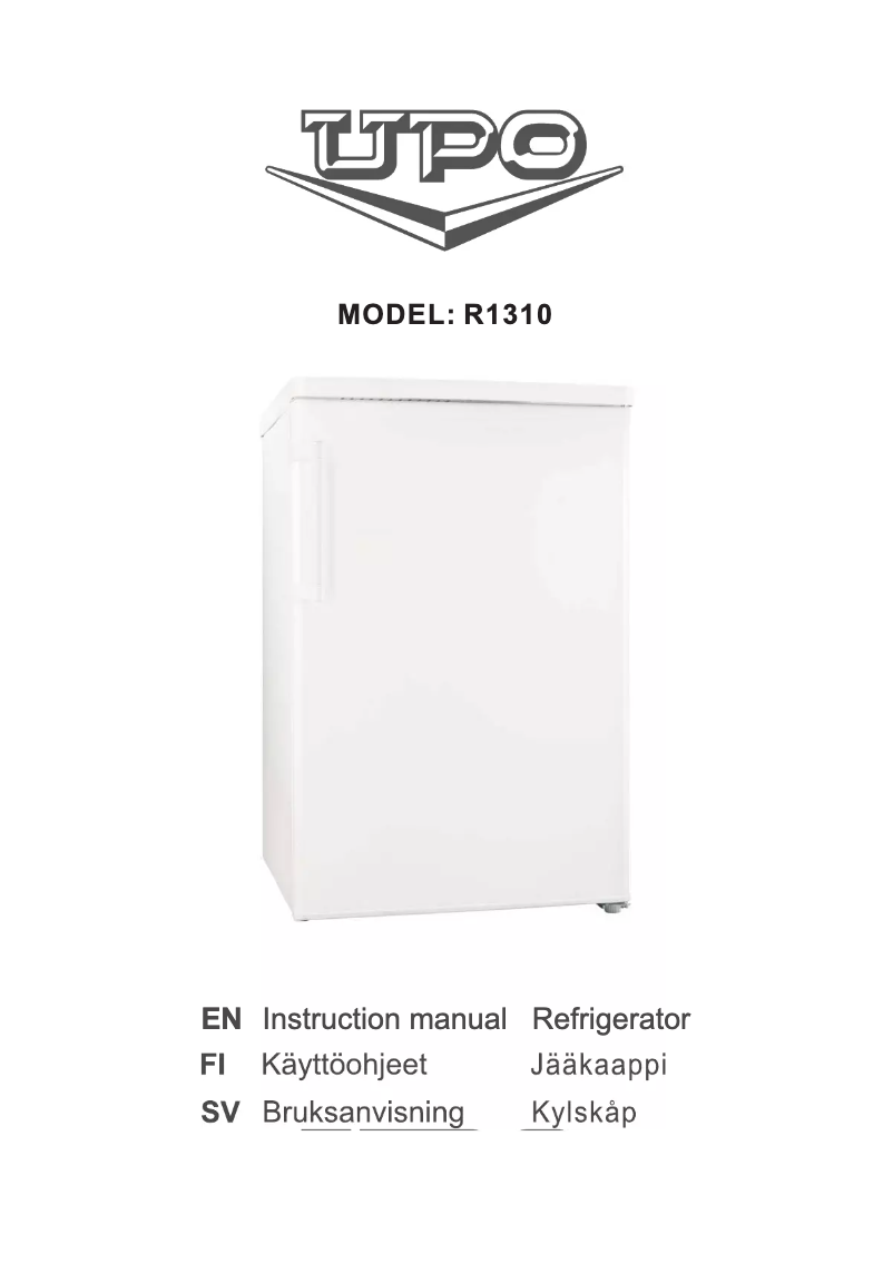 Image de la première page du manuel de l'appareil R1310