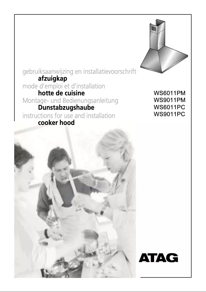 Page 1 de la notice Manuel utilisateur Atag ES1811QM