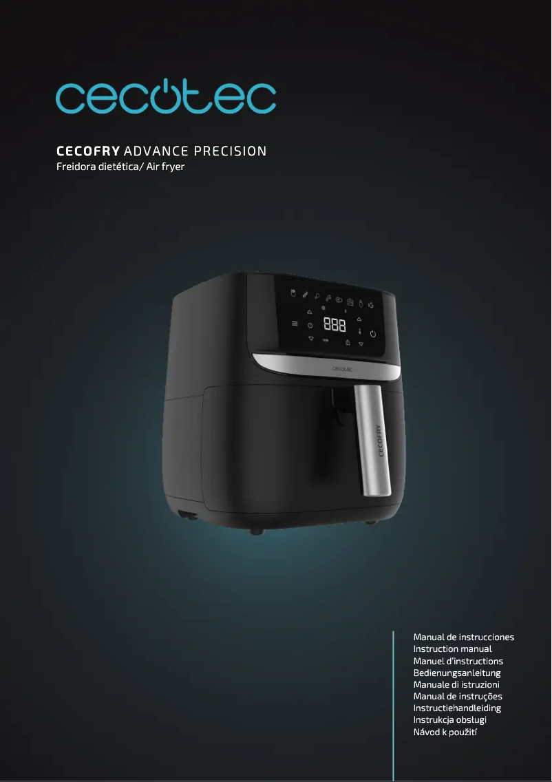 Page n°1 - Manuel utilisateur Cecotec Cecofry Advance Precision