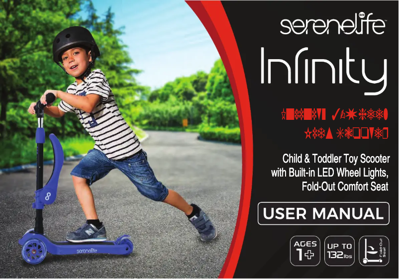 Page 1 de la notice Manuel utilisateur SereneLife Infinity 3 SLKS47