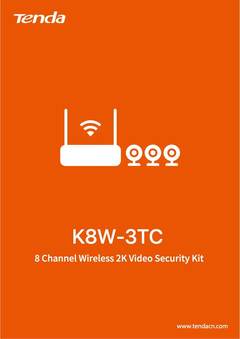 Page n°1 - Fiche technique Tenda K8W-3TC V2.0