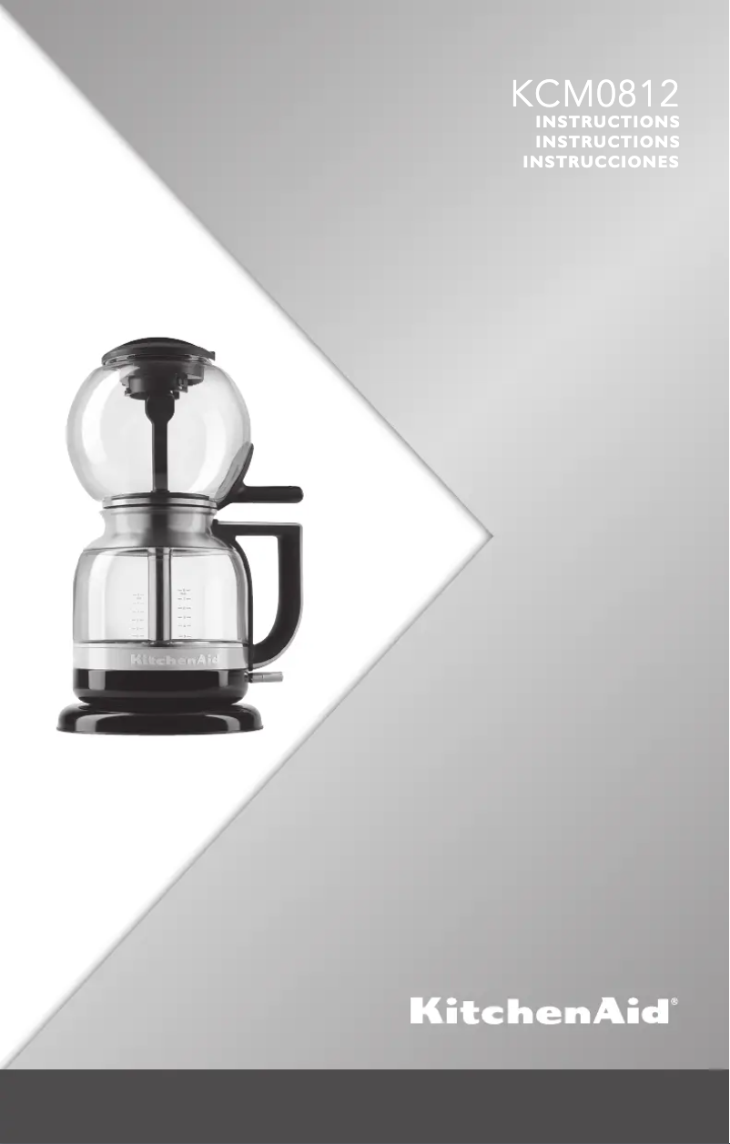 Image de la première page du manuel de l'appareil KCM0812