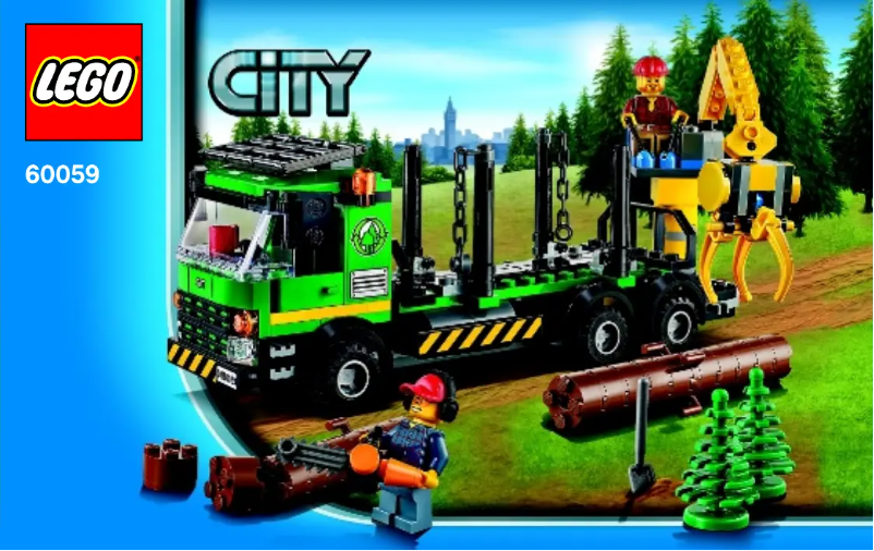 Page n°1 - Manuel utilisateur Lego City 60059