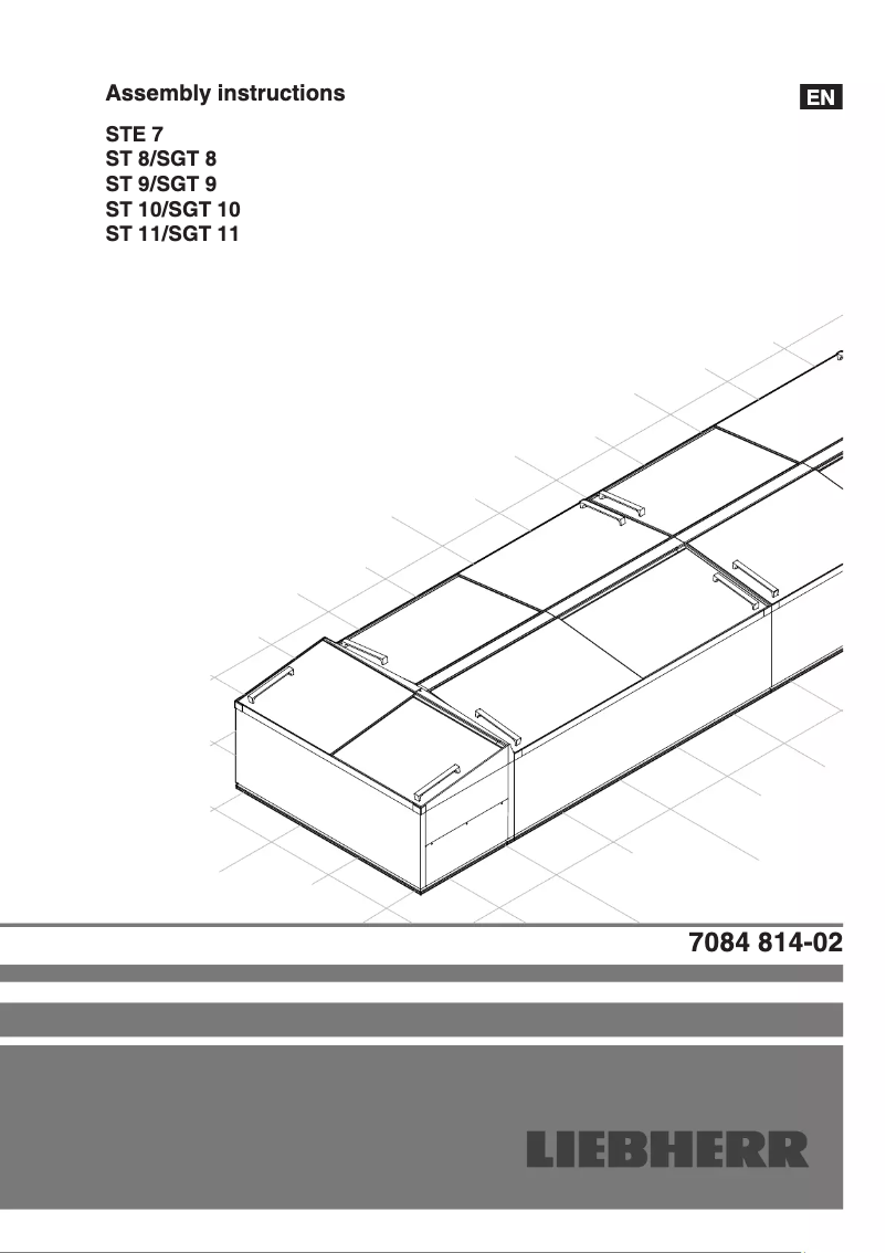 Page n°1 - Guide d'installation Liebherr STEs 772
