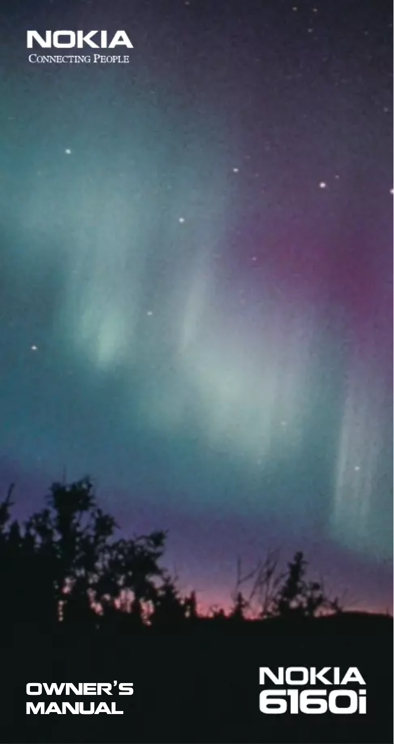 Image de la première page du manuel de l'appareil 6160i