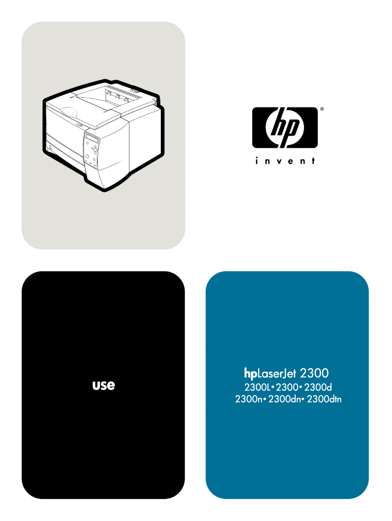 Page n°1 - Manuel utilisateur HP LaserJet 2300dn