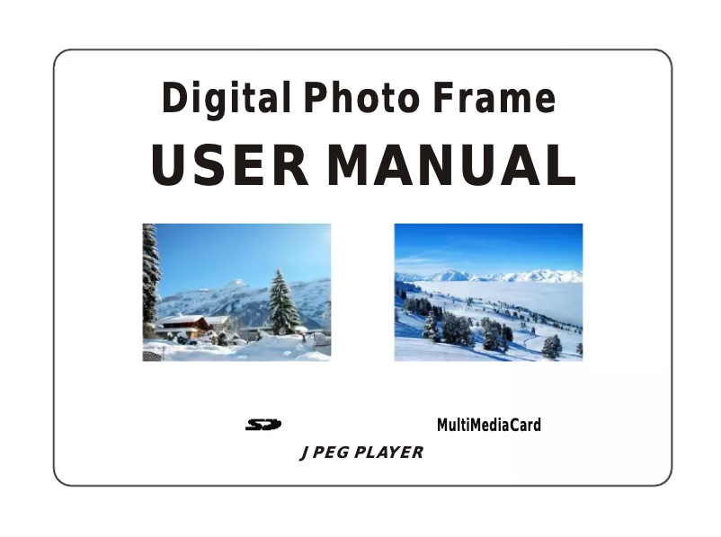 Image de la première page du manuel de l'appareil DPF101