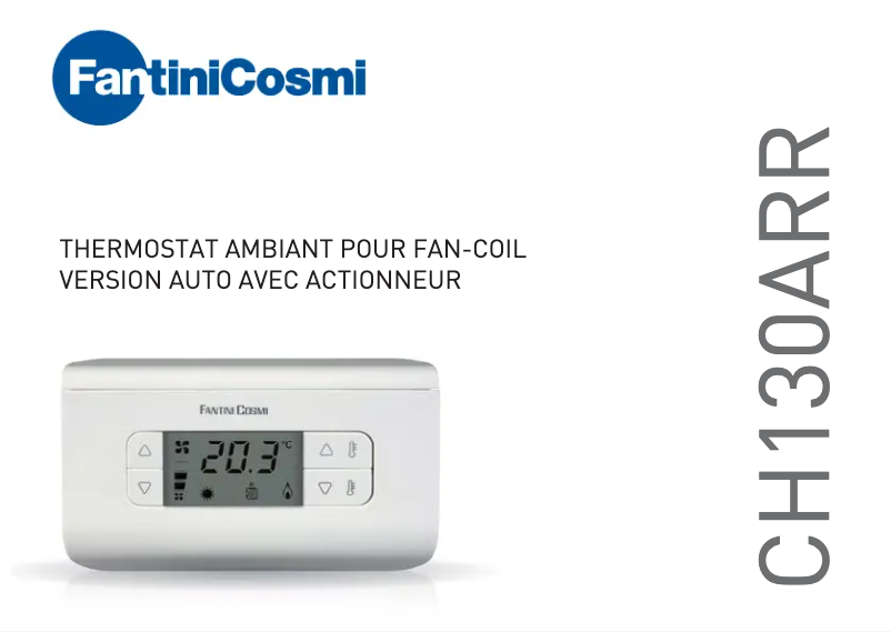 Image de la première page du manuel de l'appareil CH130ARR