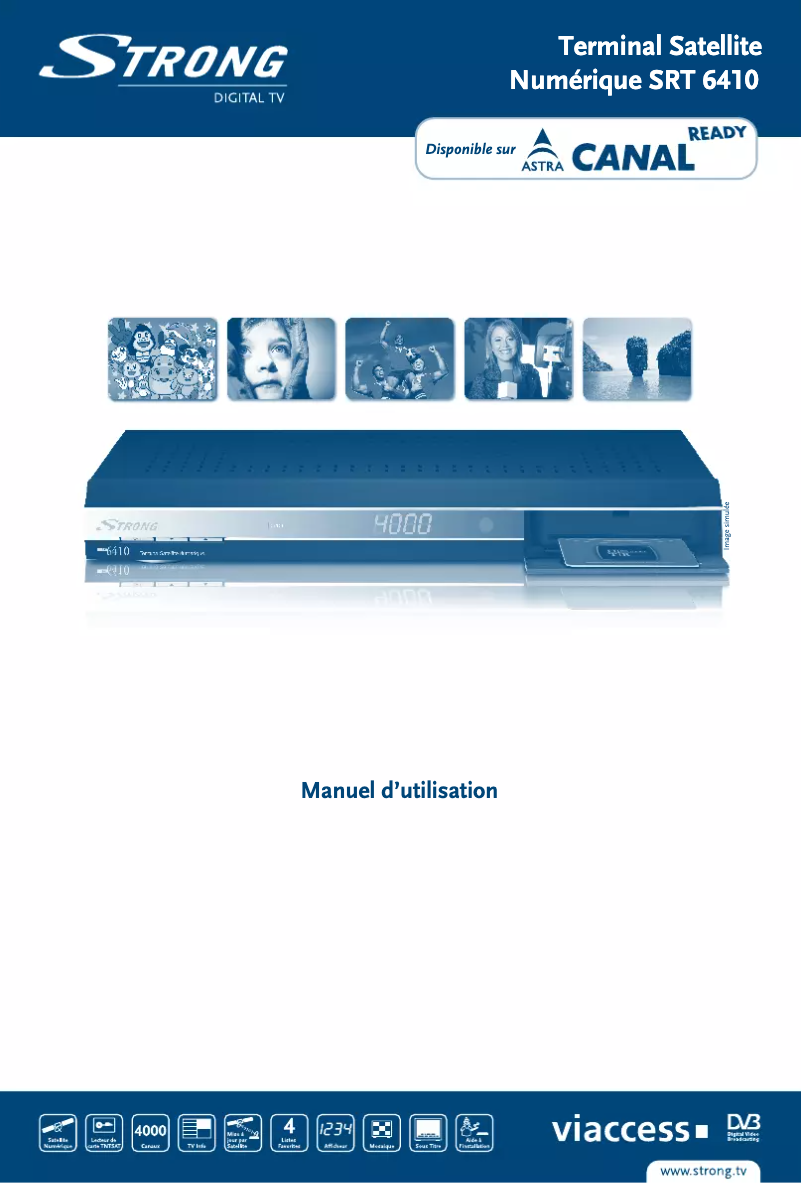 Page n°1 - Manuel utilisateur Strong SRT 6410