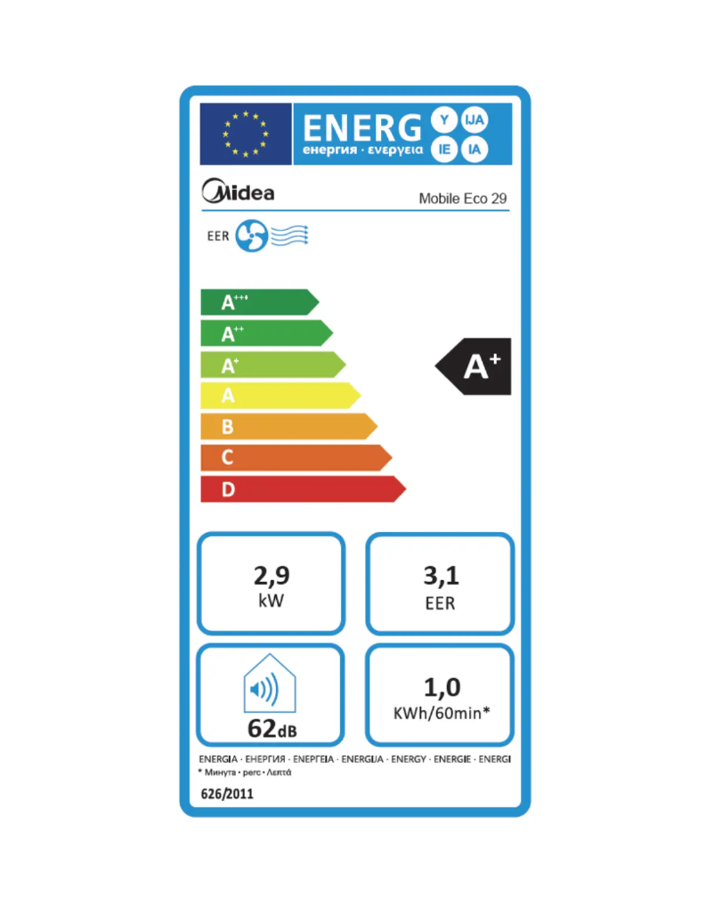 Imagen de la primera página del manual del dispositivo Mobile Eco 29