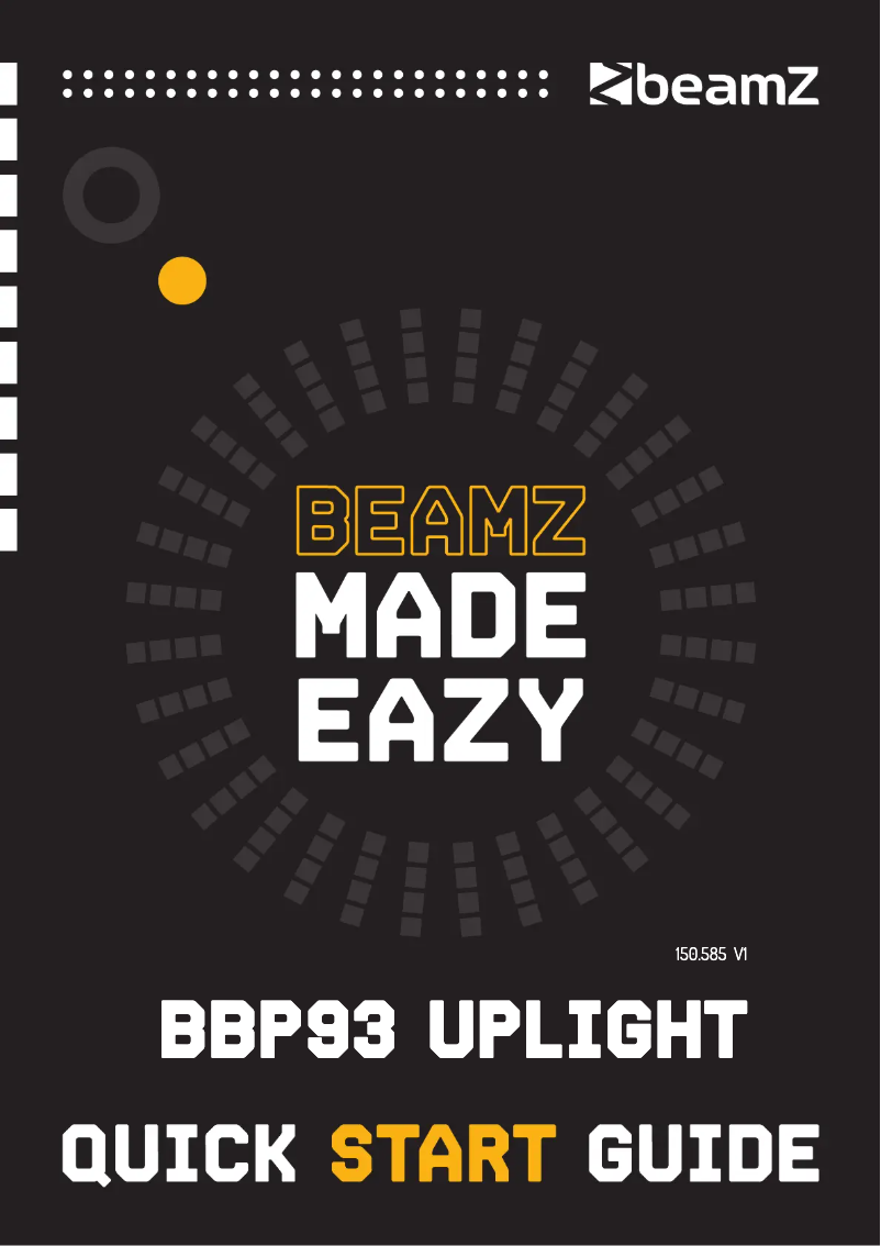 Image de la première page du manuel de l'appareil BBP93